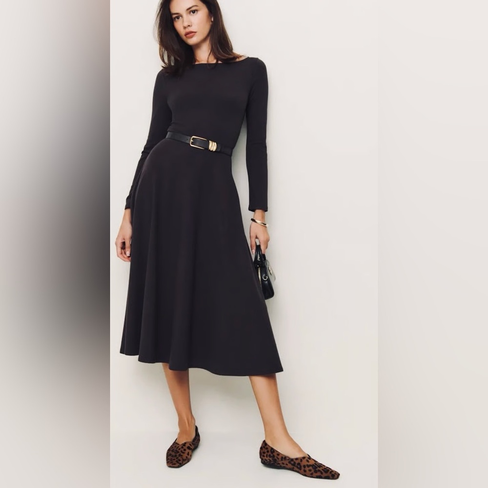 Reformation Wiley Knit Dress